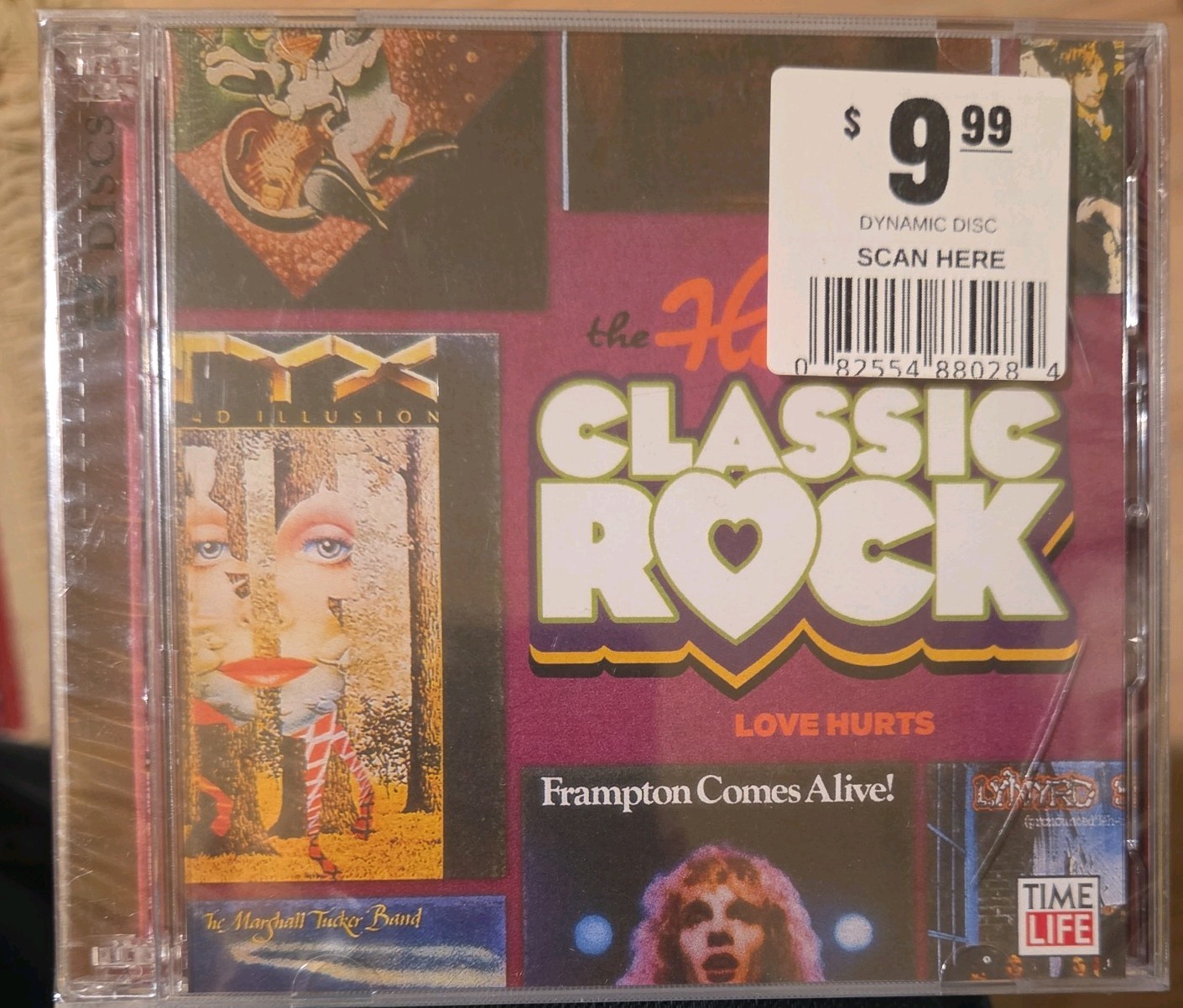 The Heart of Classic Rock: Love Hurts 2CD Sealed CD