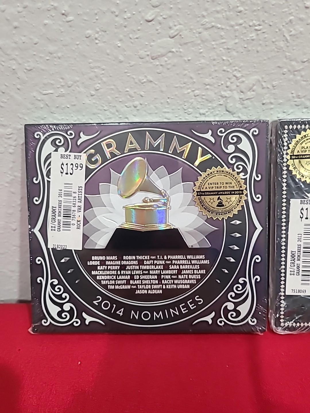 Grammy Nominees"2013 & 2014" CD Album Compilation Capitol Records,New, sealed🔥