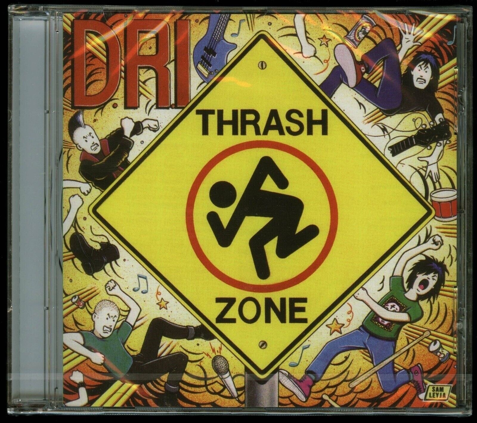 D.R.I. Thrash Zone German import CD DRI Dirty Rotten Imbeciles Thrash Metal