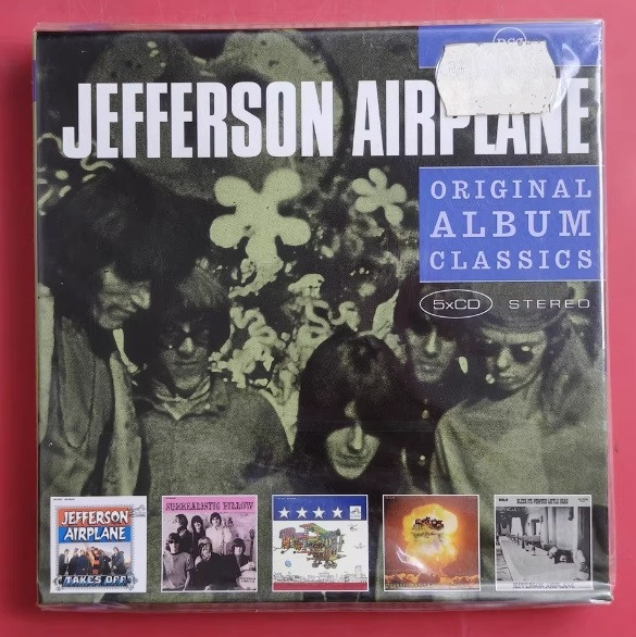 Jefferson Airplane – Original Album Classics 886973138625 EU 5CD Box Set SEALED