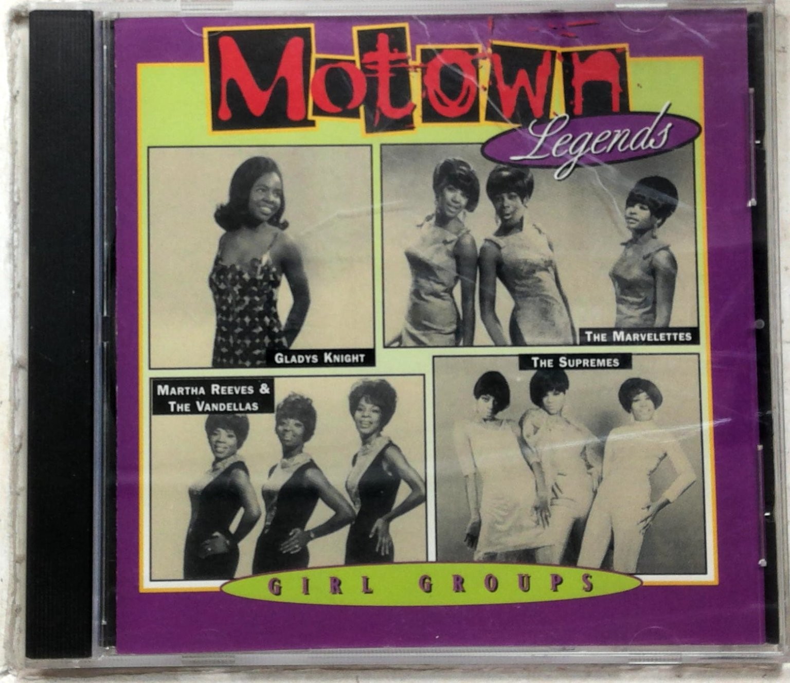Motown Legends Girl Groups CD 1995 Hits Compilation Soul R&B PolyGram