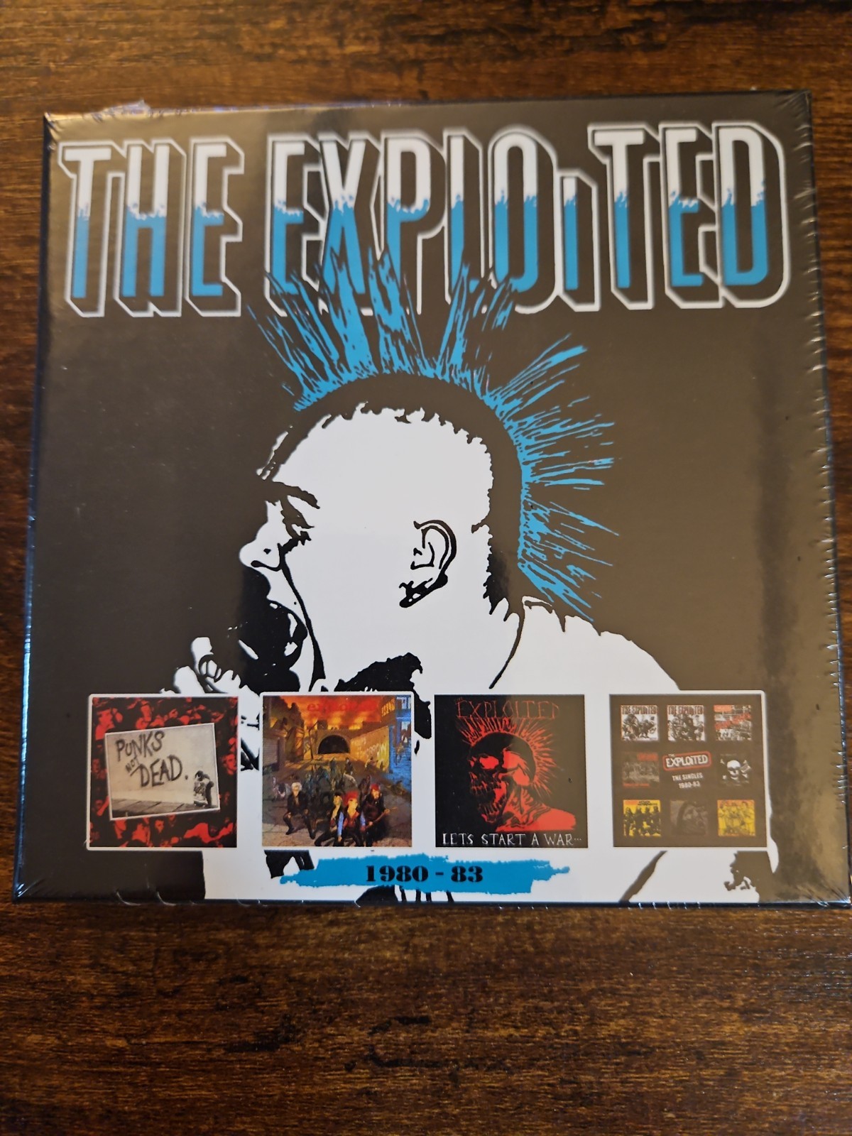 The Exploited 1980-1983 CD Box Set (UK IMPORT) BRAND NEW SEALED 4CD SET