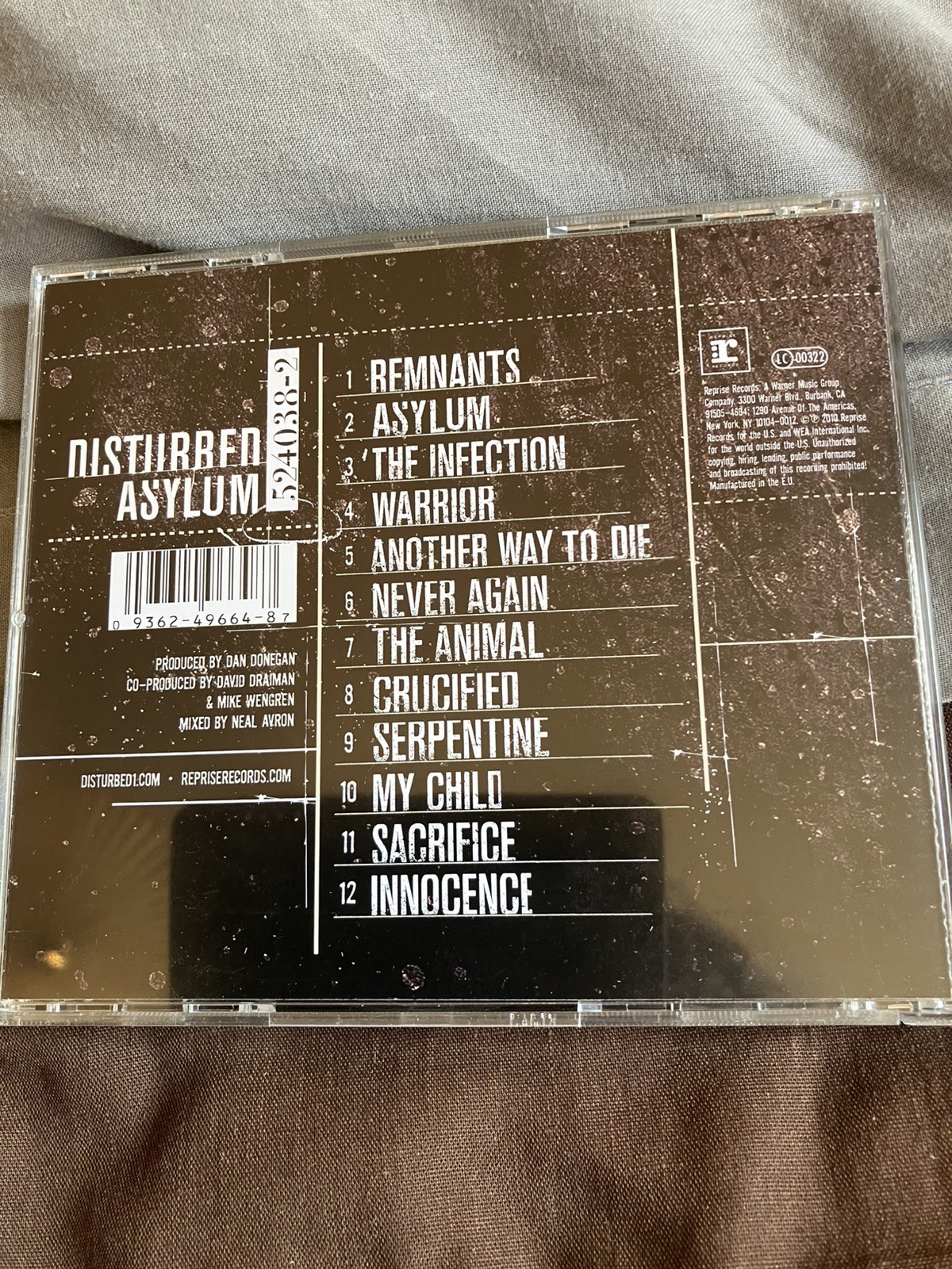 Disturbed - Asylum [CD, 2010]