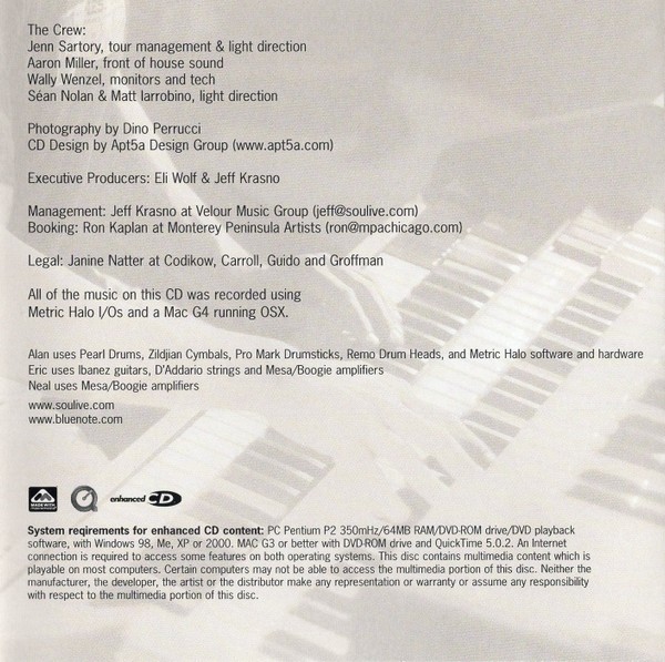 Soulive - Soulive - CD, Album, Promo - Mint (M)