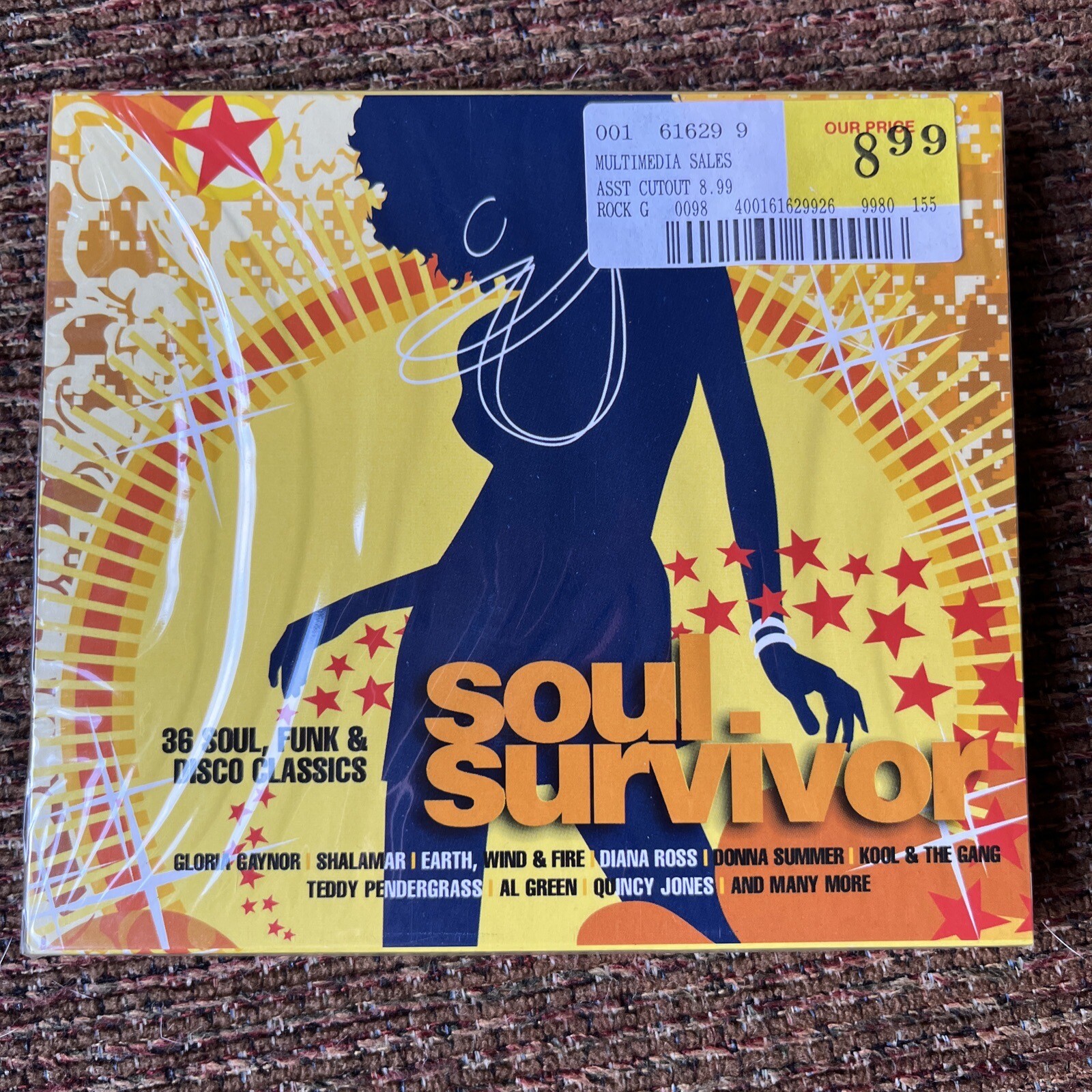 Soul Survivor 2 CD Set, 36 Tracks - Soul, Funk and Disco Classics *NEW SEALED*