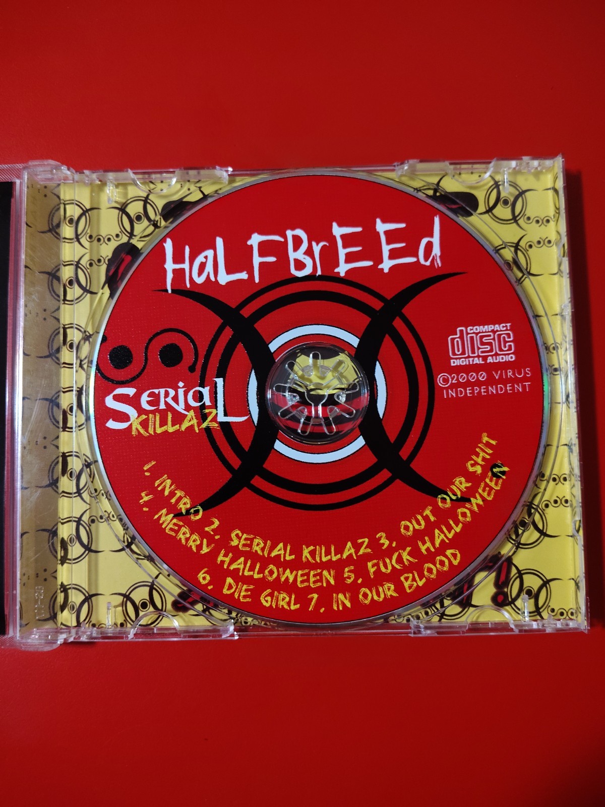 Halfbreed Serial Killaz EP CD 2000 WDP Virus House Of Krazees HOK ROC OOP
