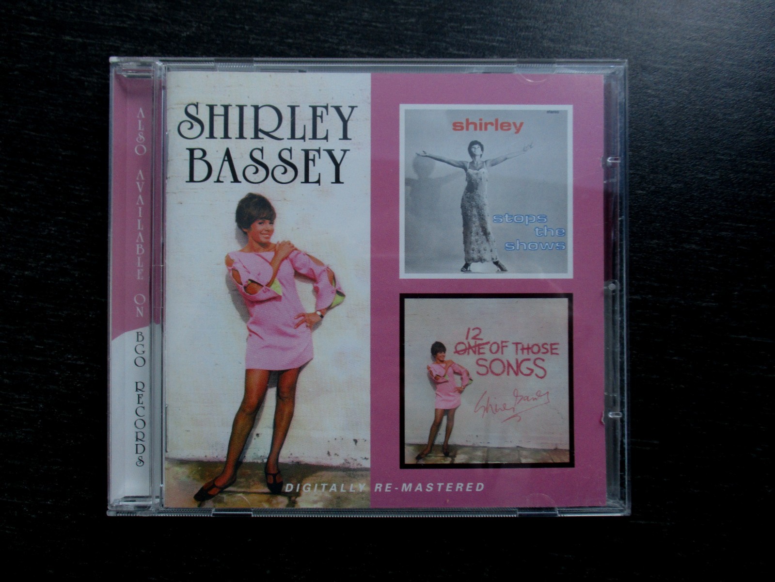 Shirley Bassey Stops the Shows & 12 of Those Songs 2 albums on 1 CD Nero Tested