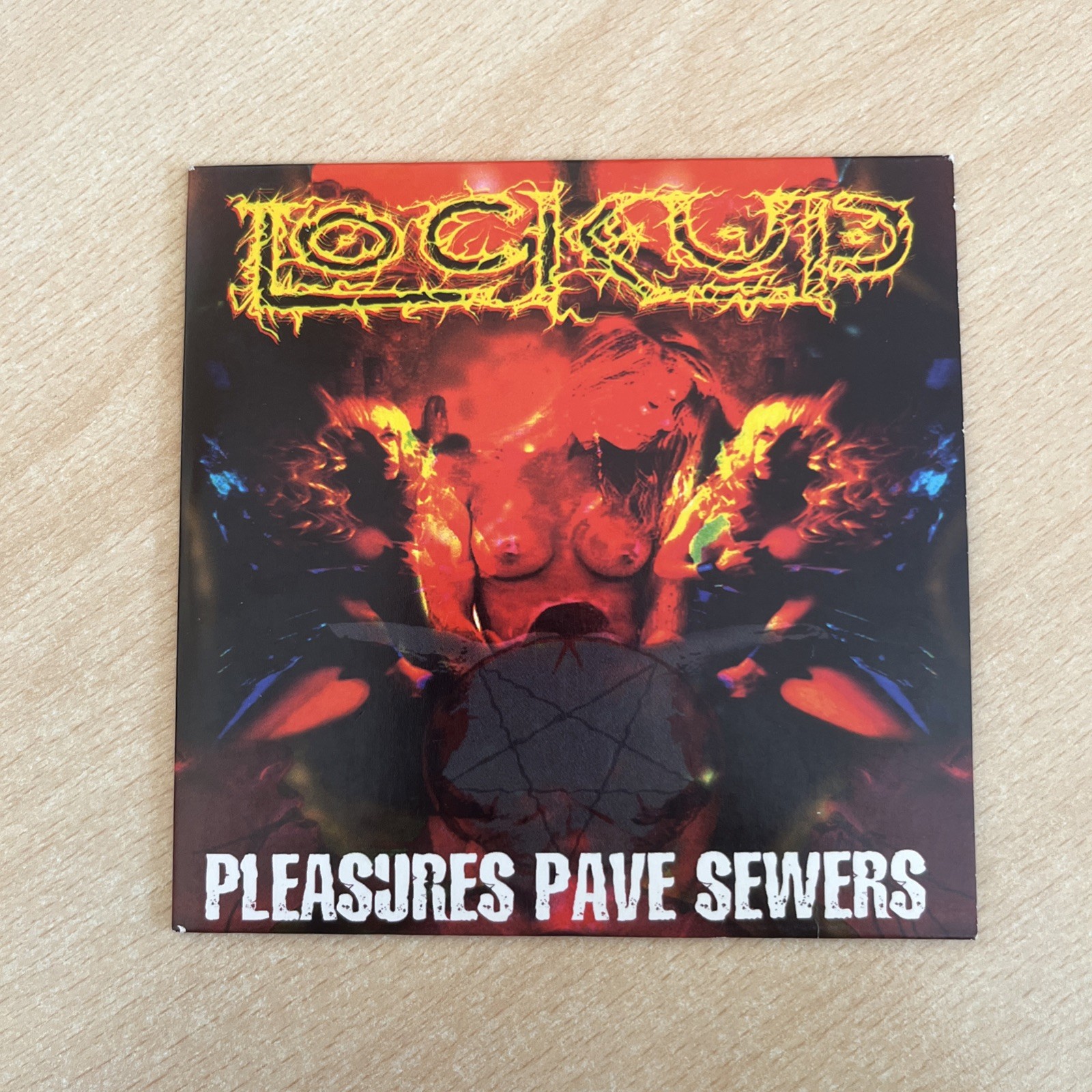 Lock Up – Pleasures Pave Sewers CD Promo Death Metal Shane Embury Napalm Death