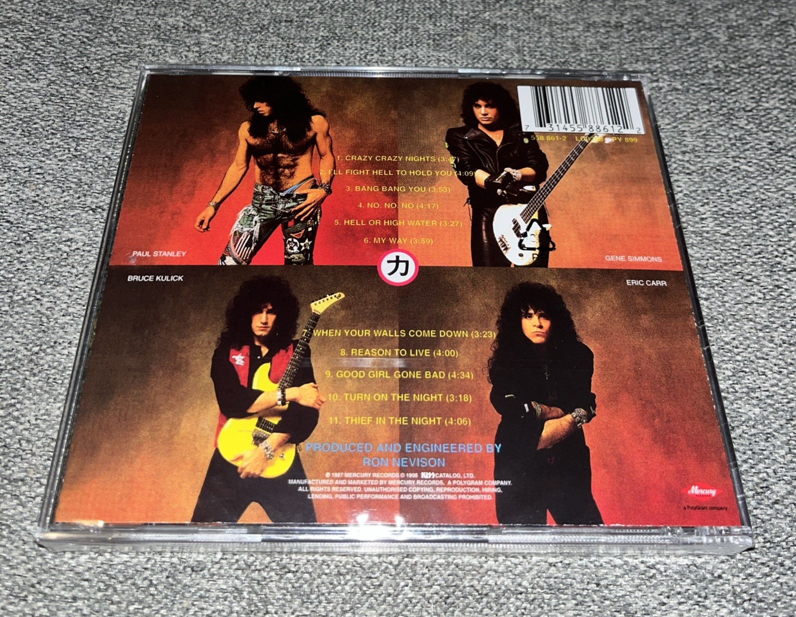 Crazy Nights (Remastered) by Kiss (New CD)⭐️Buy Any 3 Get 1 Free⭐️