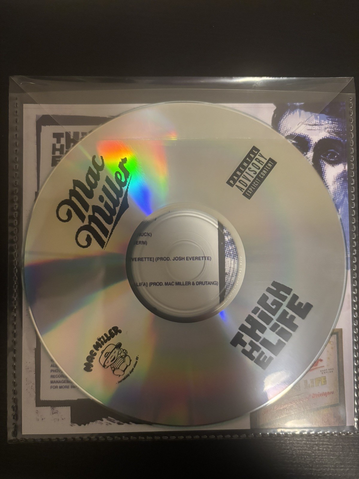 Mac Miller - The High Life CD 2009 Promo Mixtape
