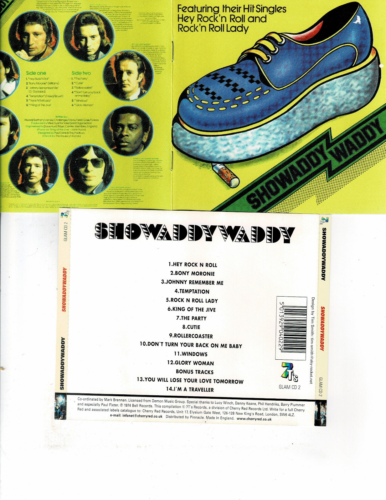 SHOWADDYWADDY - SHOWADDYWADDY (CD) **14 TRACKS**