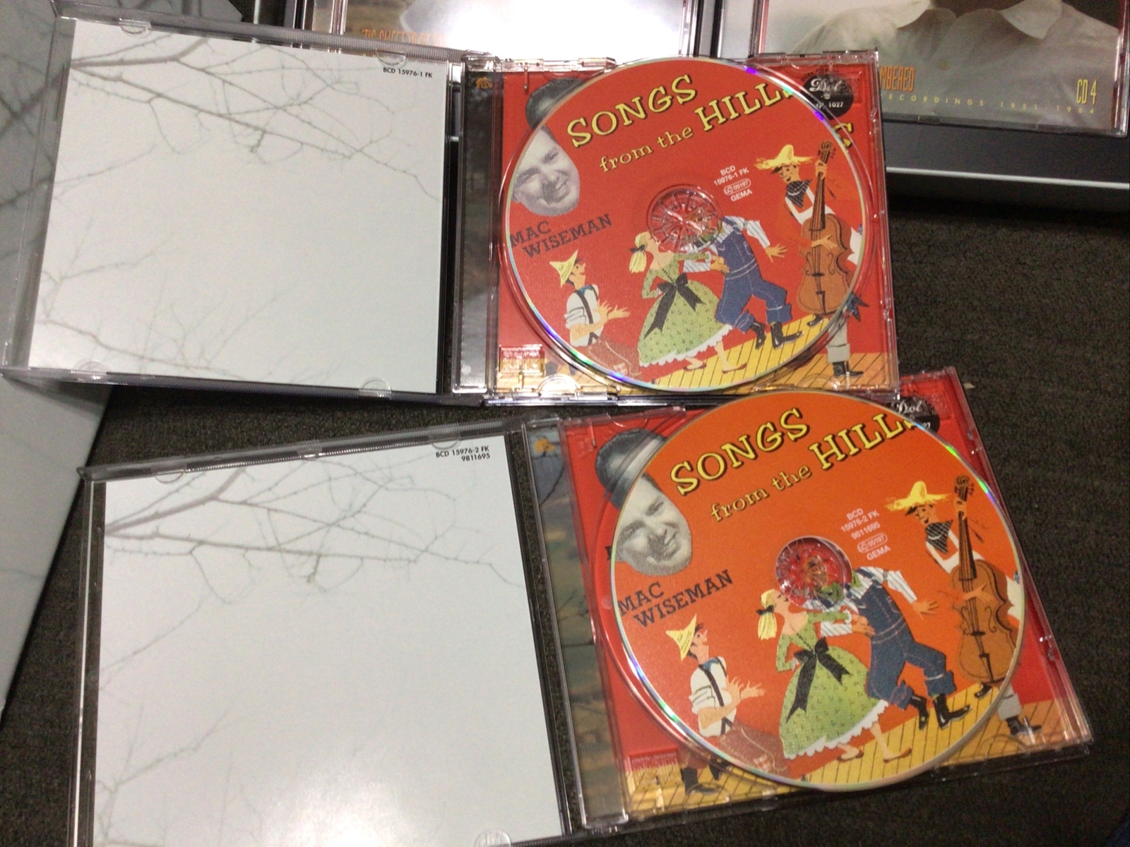 Mac Wiseman Bear Family 6 CD Box Set Complete Recordings 1951 1964 Tis Sweet To