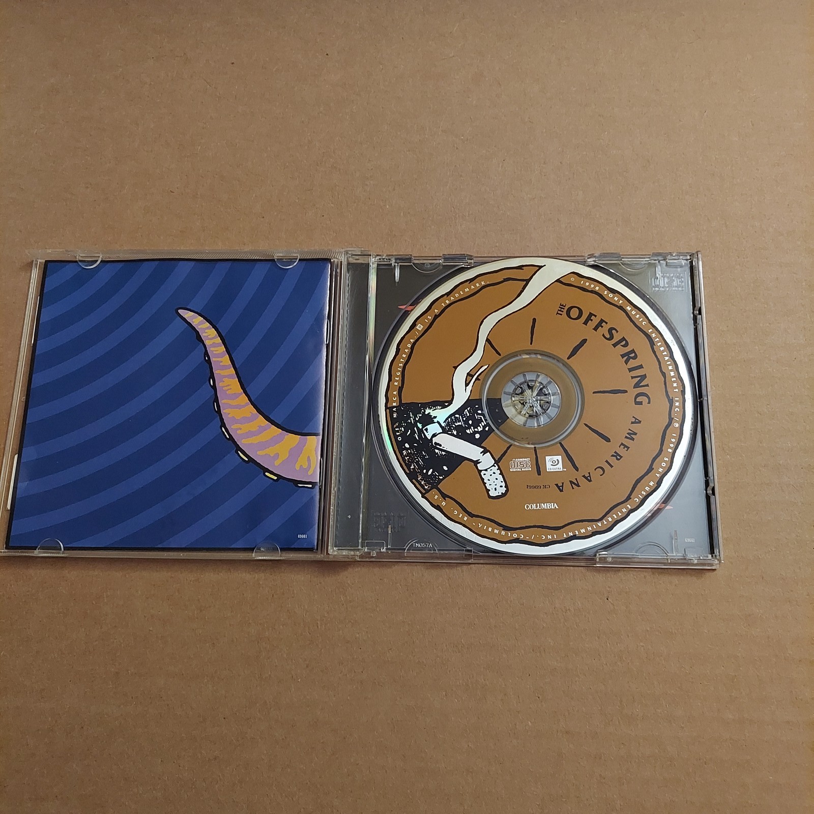 The Offspring Americana CD 1998 Columbia Rock Punk Alternative Album VG+