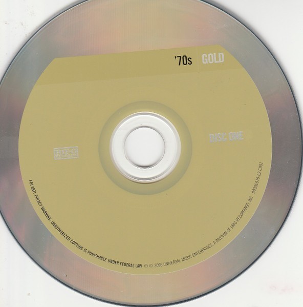 ’70s Gold – 2006 US Hip‑O/Universal 2CD Compilation • B0006070‑02