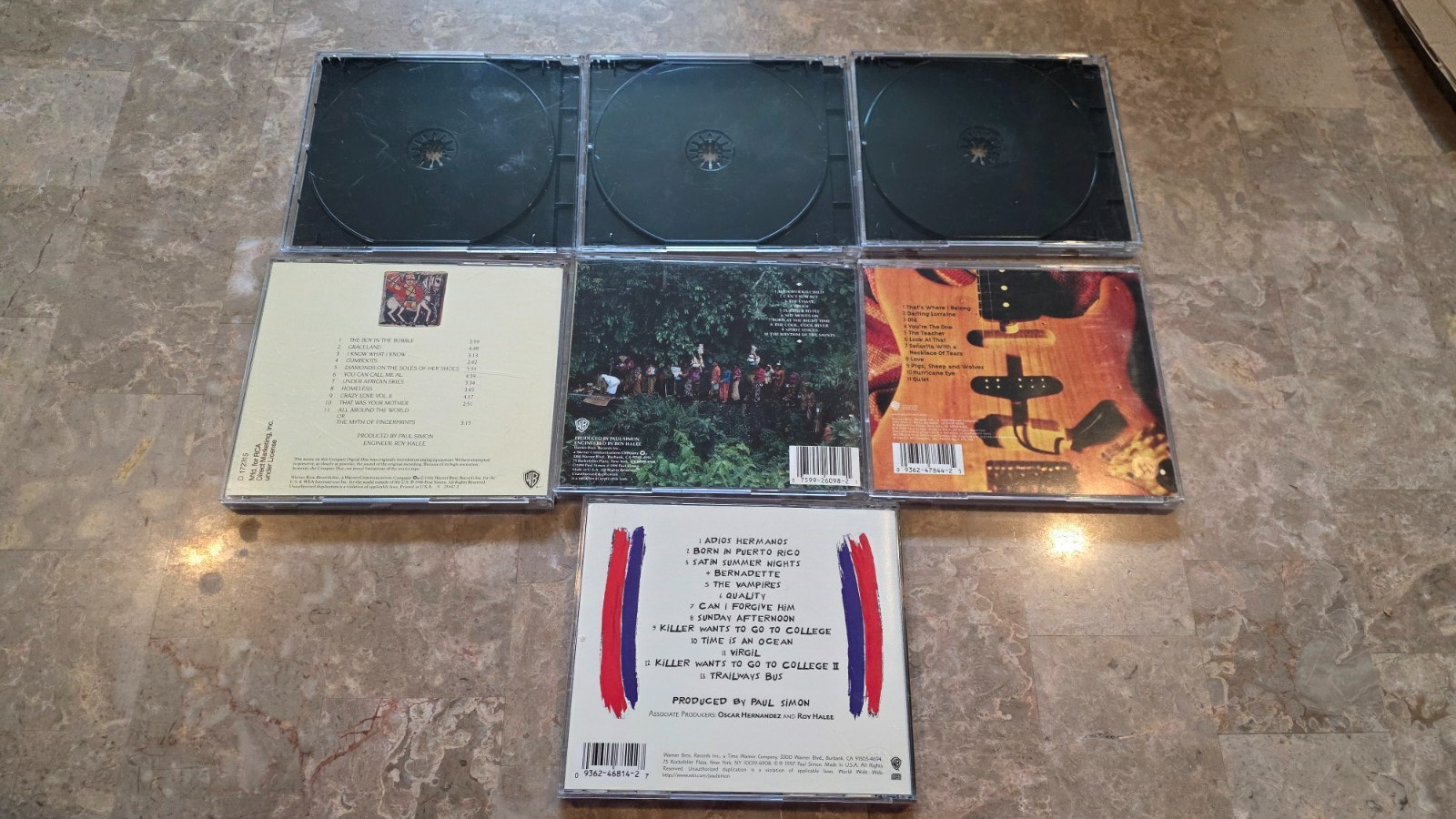 Paul Simon & Art Garfunkel 7 Title CD Lot Rare FREE SHIPPING