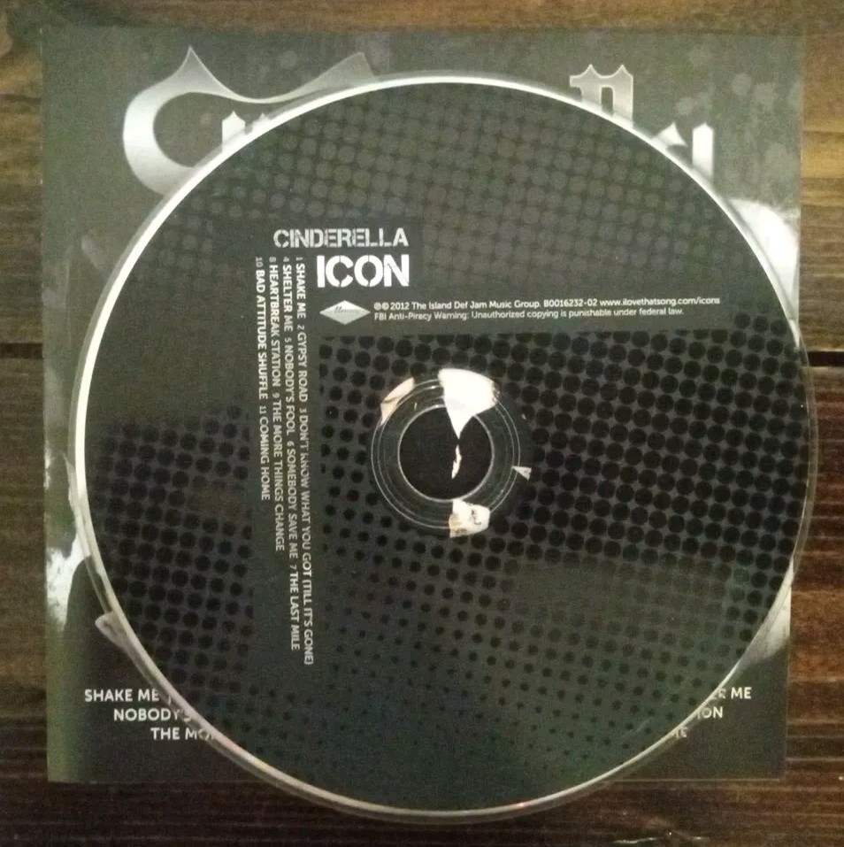 Cinderella - Icon (Mercury Records 2012) Tom Keifer,