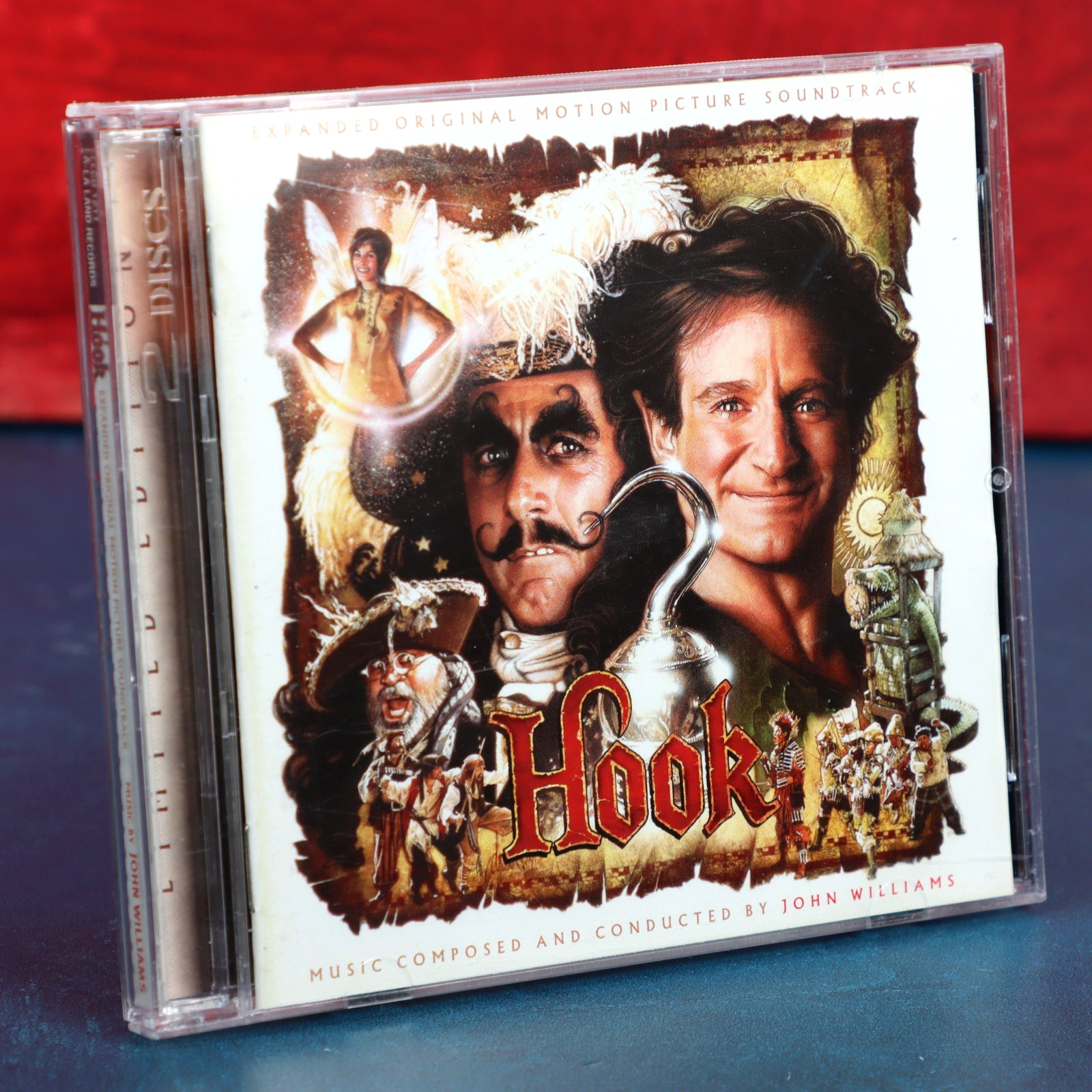 John Williams Hook Soundtrack 2-CD Set LE 5000 La-La Land Records 2012 Pre-Owned