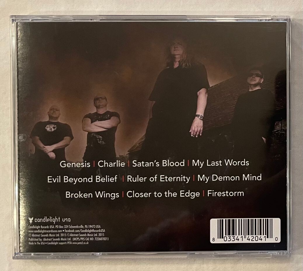 The Sanity Days - Evil Beyond Belief (Autographed by Steve Grimmett) Grim Reaper