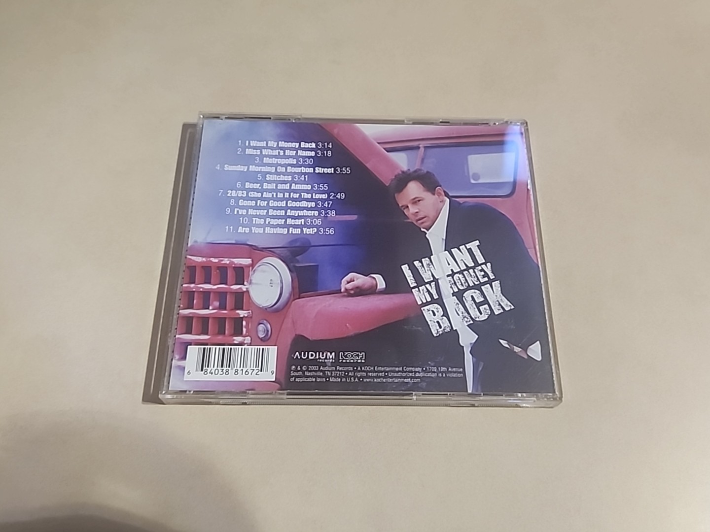 Sammy Kershaw – I Want My Money Back (CD, 2003) Country Album