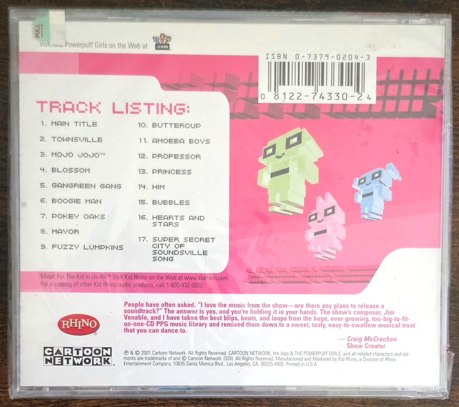 NEW! Powerpuff Girls Soundtracks! Power Pop / City of Soundsville!