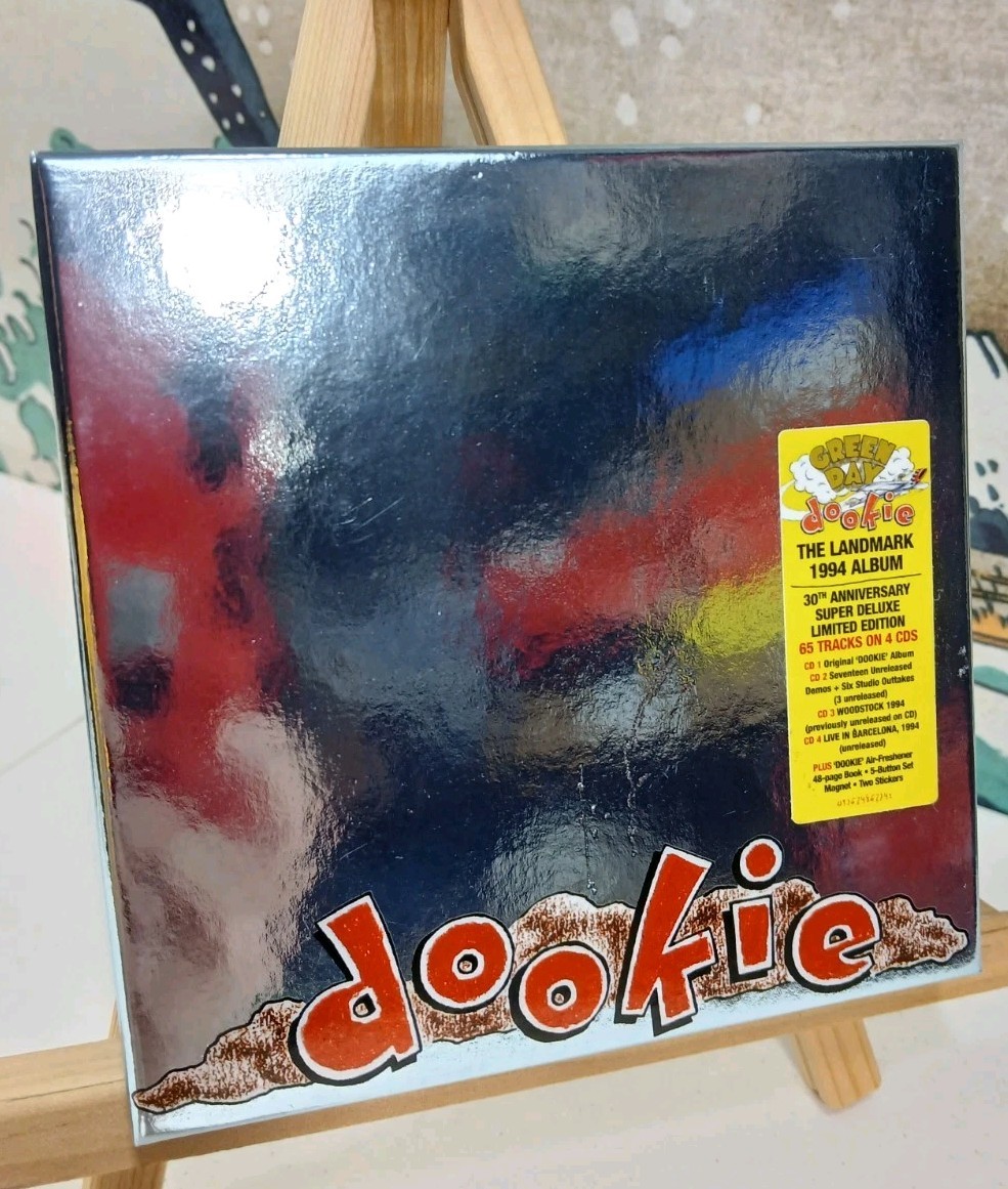 Green Day Dookie 30th Anniversary Deluxe Edition 4 CD Box Set