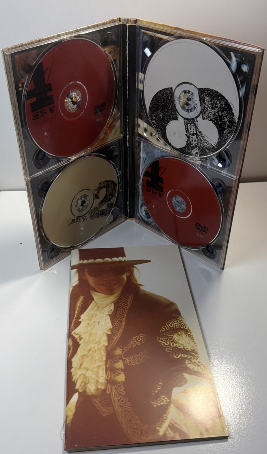 Stevie Ray Vaughan SRV 4-CD Box Set Compilation Epic 1997 Blues Rock