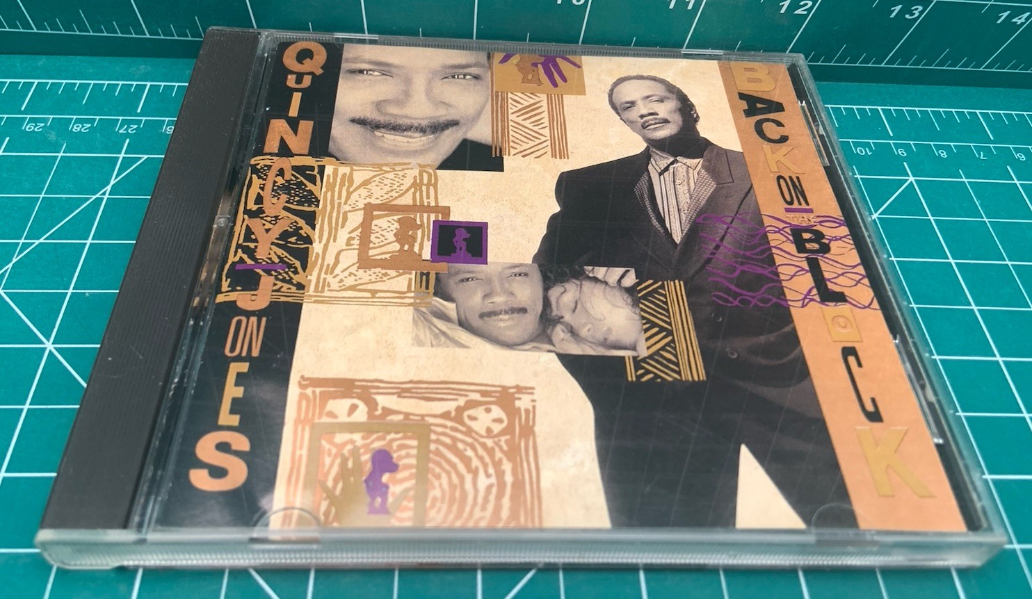 Back on the Block by Quincy Jones CD 1989 Qwest Records Warner Bros WB