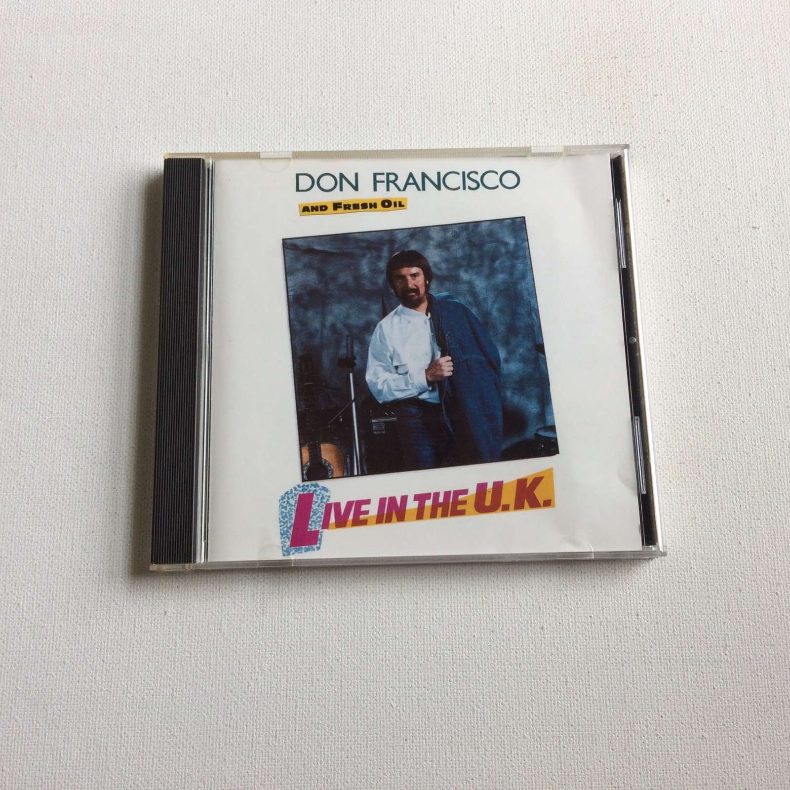 Don Francisco And Fresh Oil Live In The U.K. CD RARE Soft Rock CCM '89 Window