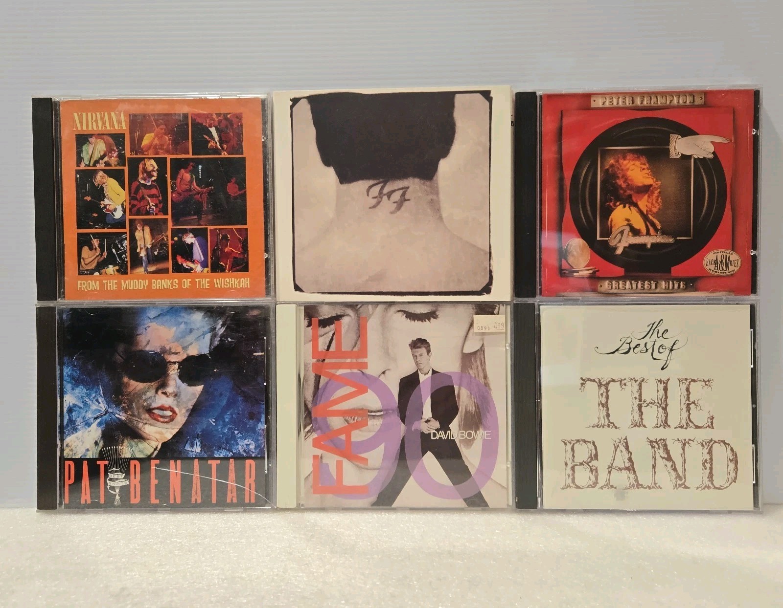 ROCK, CLASSIC ROCK, POP 6 CD LOT - SEE TITLES IN DESCRIPTION - CRCD14-3