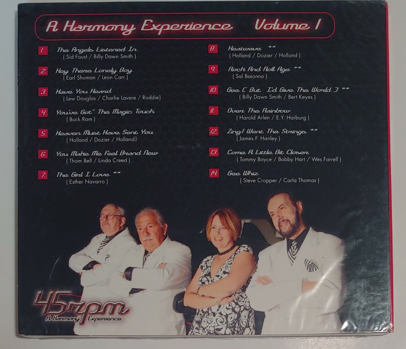 45 RPM - A HARMONY EXPERIENCE VOL 1 CD BRAND NEW