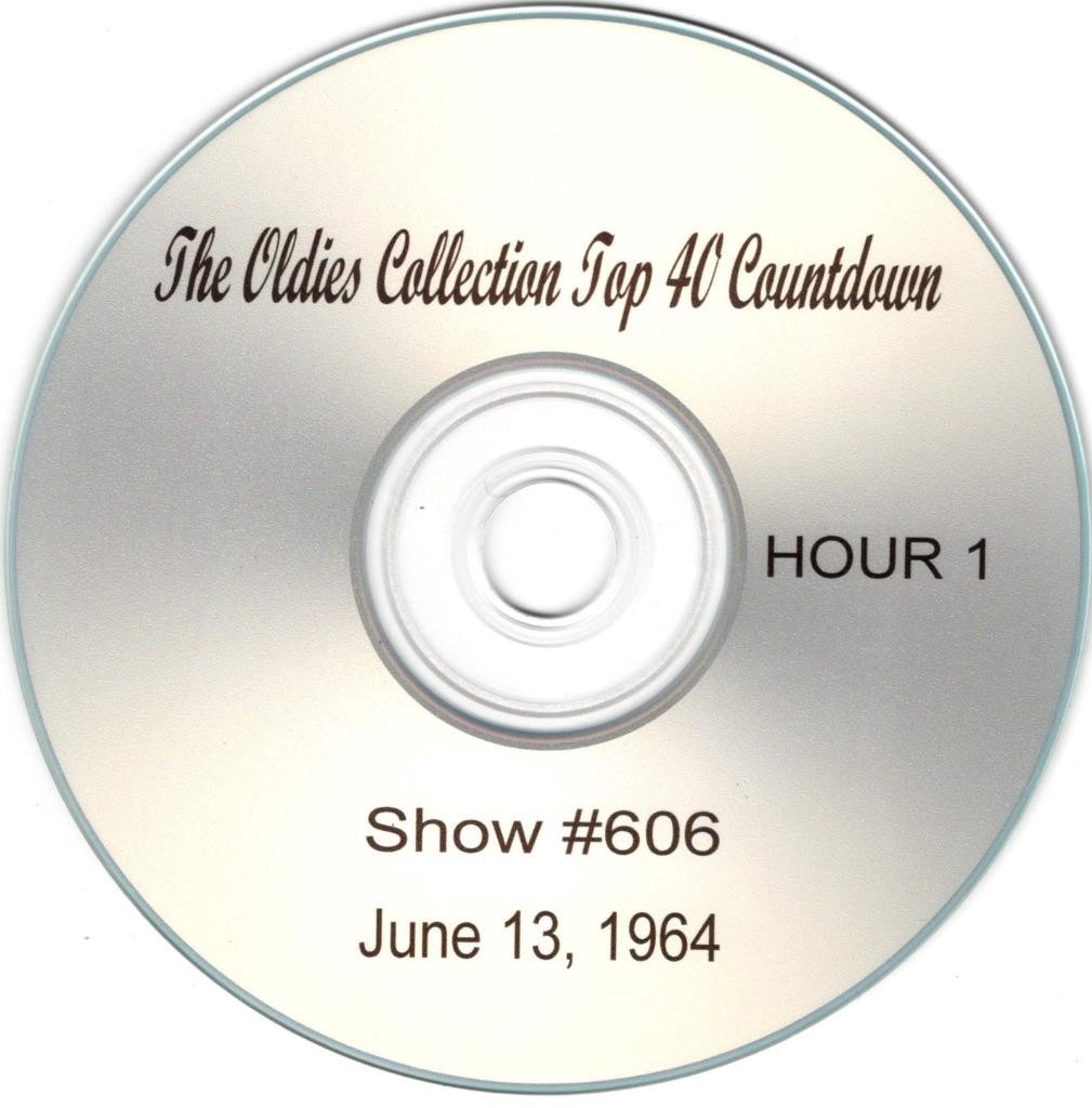 Oldies Collection Top 40 Countdown 6/13/1964 - Show # 606