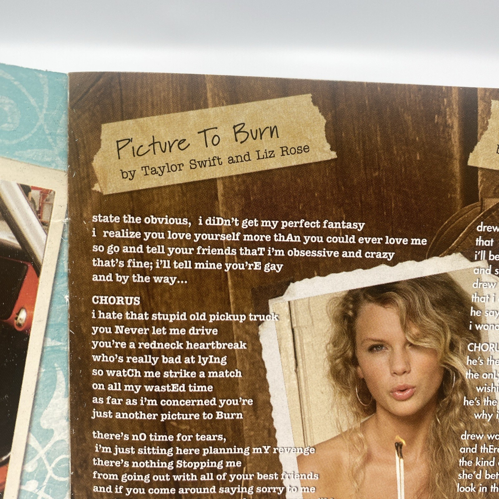 Taylor Swift: Debut Self Titled (CD, 2006) Original Uncensored Lyrics RARE OOP