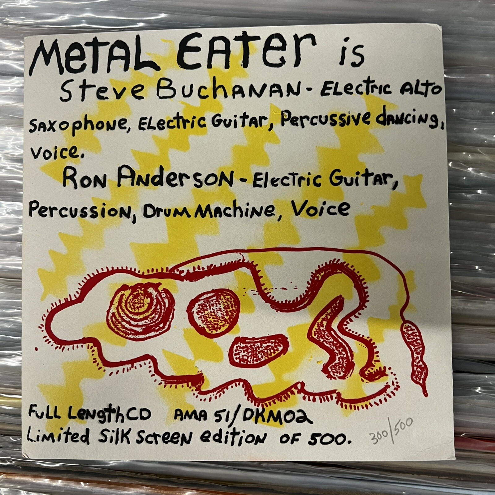 Metal Eater ‎– 'Virus' CD 1998 France Limited Edition Numbered Amanita Jazz NM x