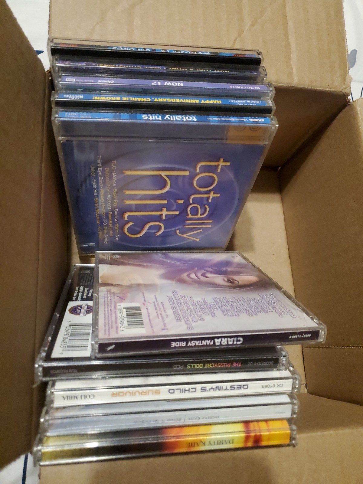 Mixed Lot of 10 Pop/R&B Music CDs, Aerosmith, PCD, Danity Kane, Ciara, And More!