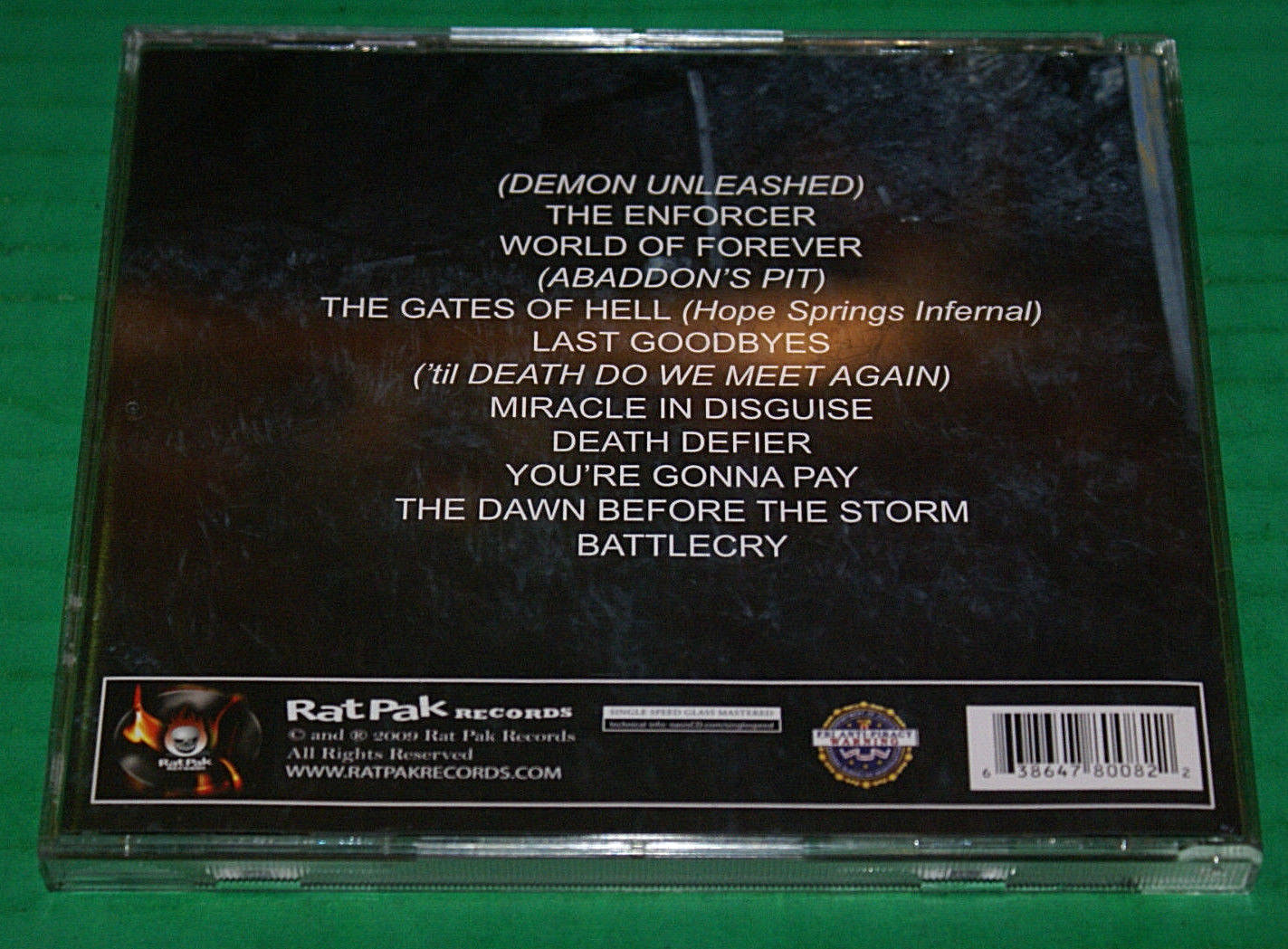 World of Forever by Metal Knights (CD, Jun-2009, Rat Pak Records) Rare Htf Oop