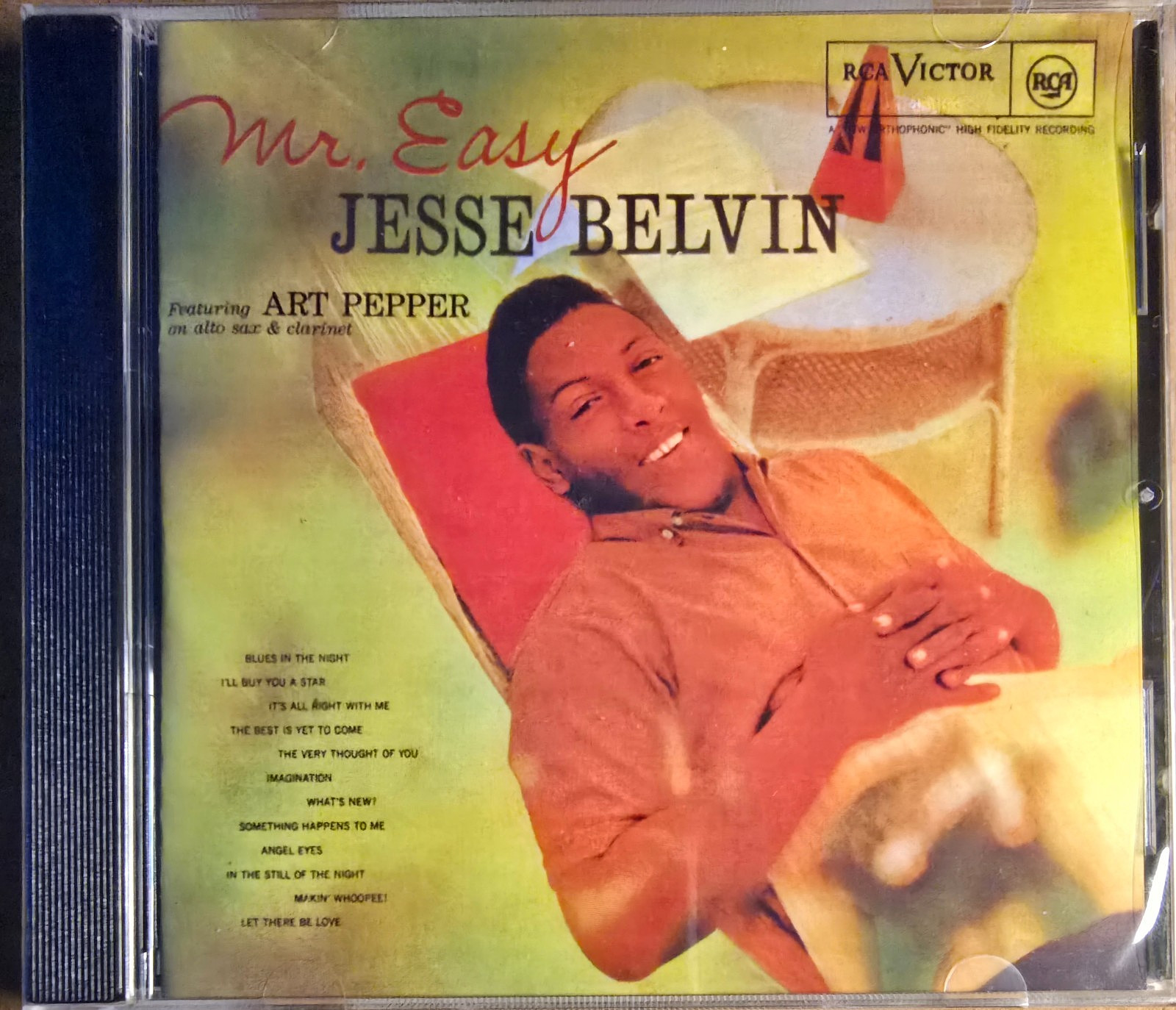 JESSE BELVIN - MR.EASY- CD BRAND NEW