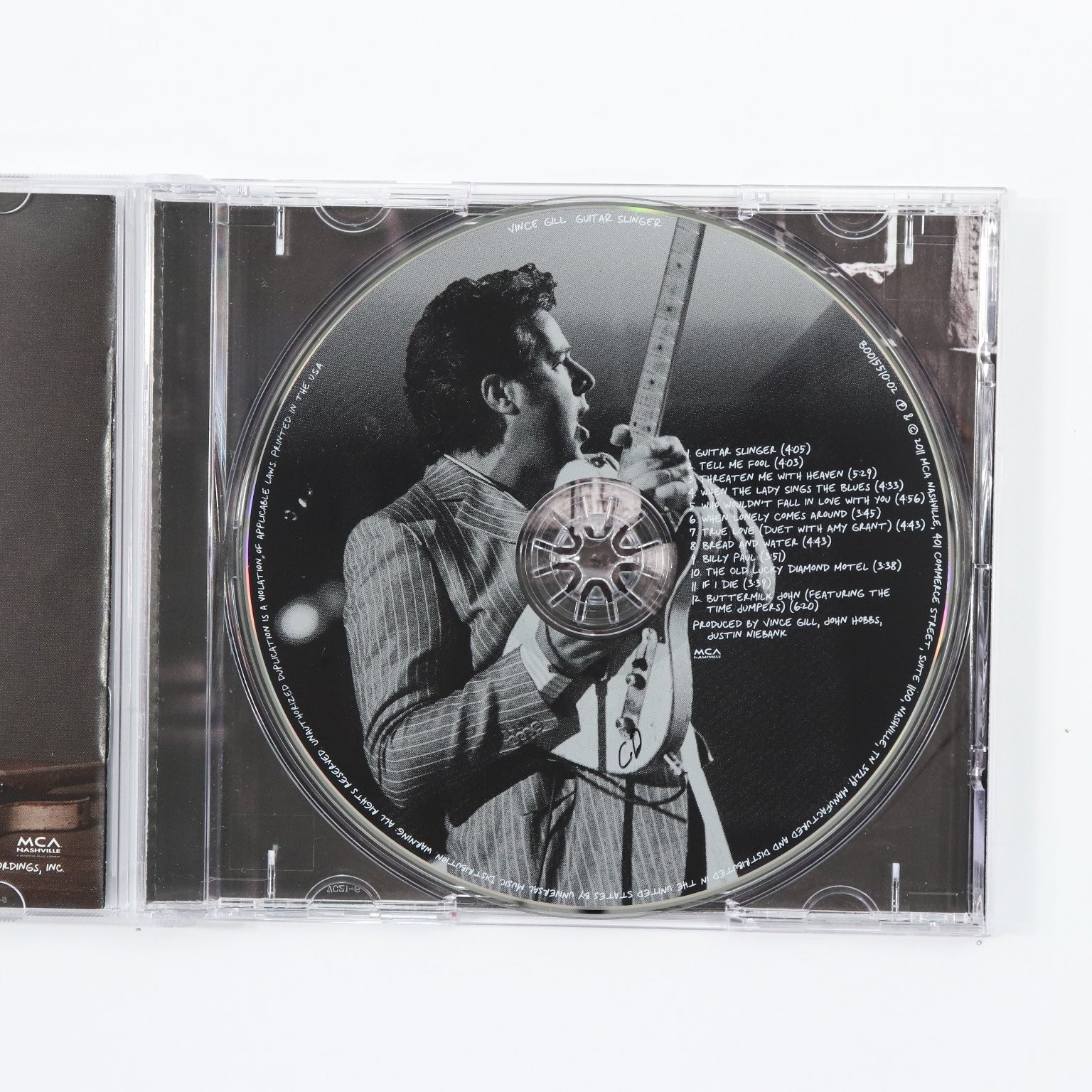 Vince Gill – Guitar Slinger CD 2011 Country MCA Nashville B0015510-02