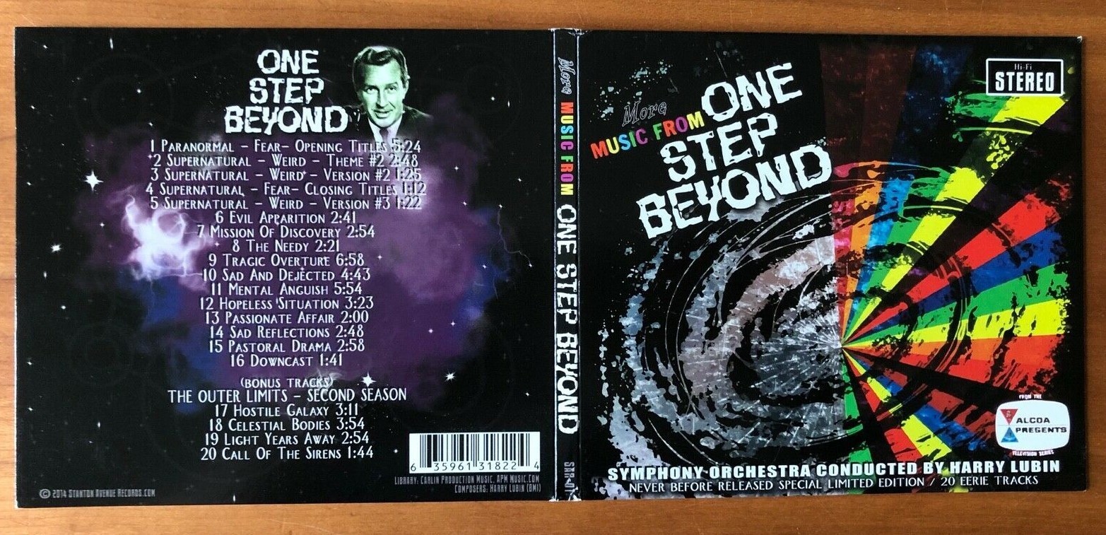 More Music from One Step Beyond TV Series (1959-1961) CD Digipak New