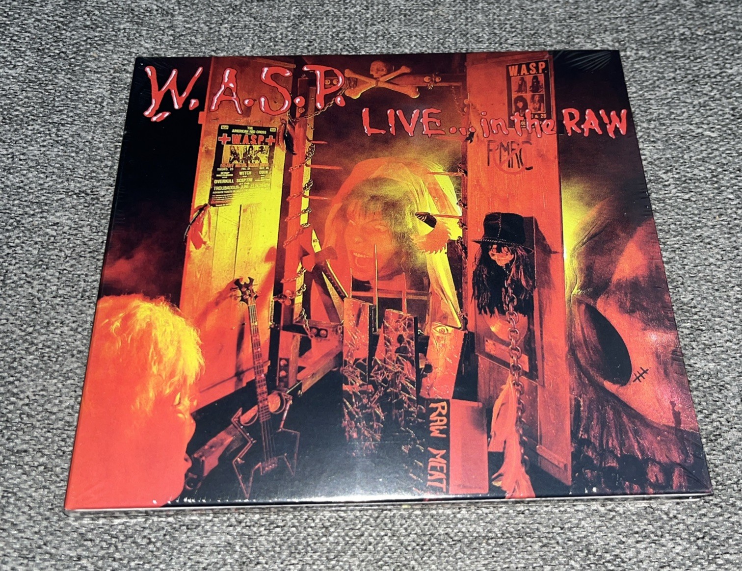 Live in the Raw by W.A.S.P. (Wasp) (New CD)⭐️Buy Any 3 Get 1 Free⭐️