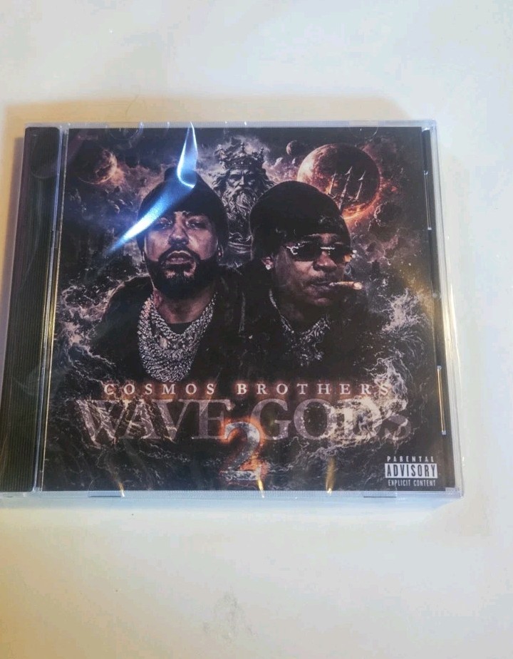 Max B & French Montana Wave Gods 2 Mixed Cd Slim Jewel Case Clear Coat