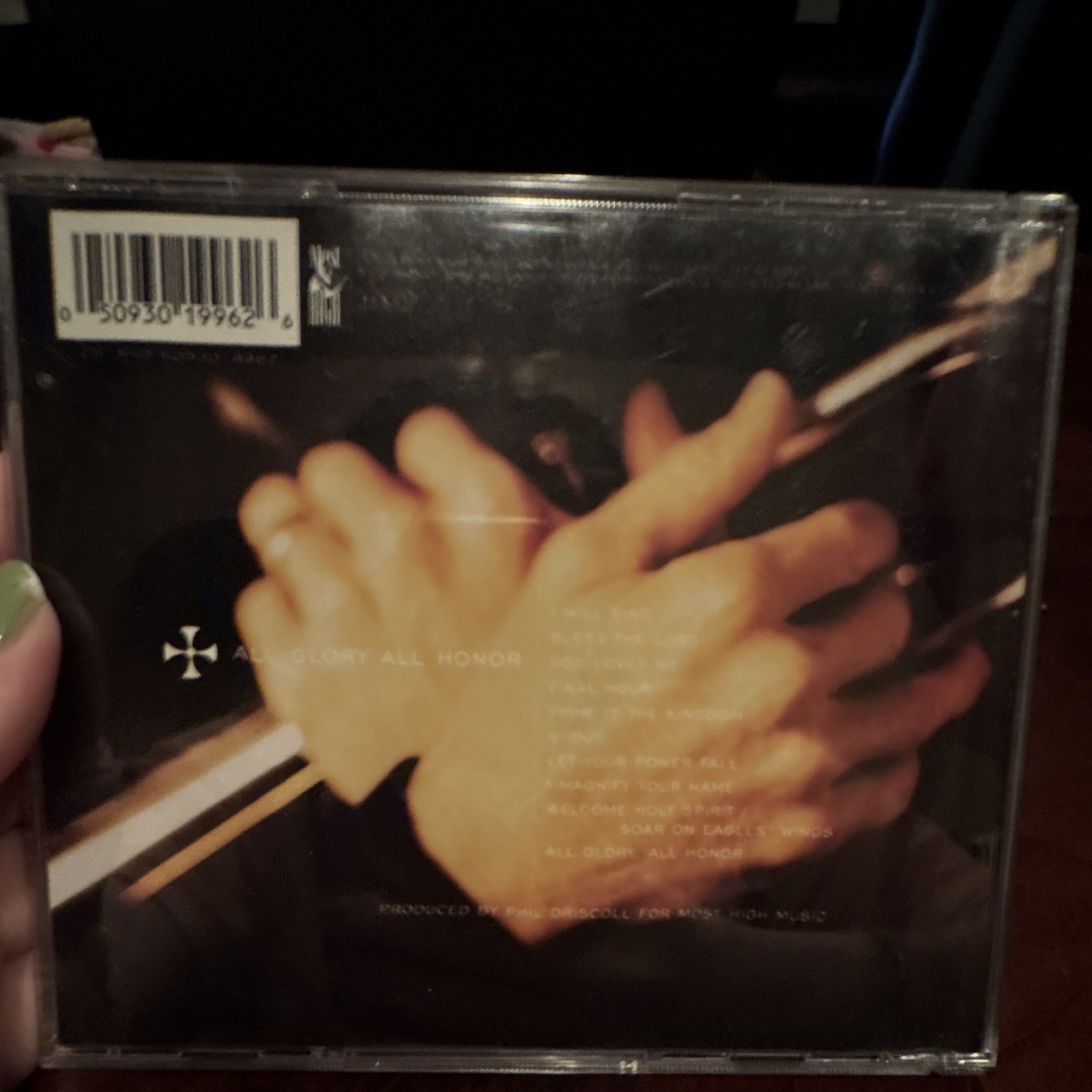 Phil Driscoll All Glory All Honor 1996 Mighty Horn Records CD Religious Album