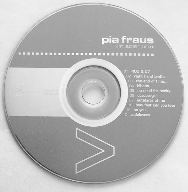 Pia Fraus - In Solarium (CD, Album) (Mint (M)) - 2501826392