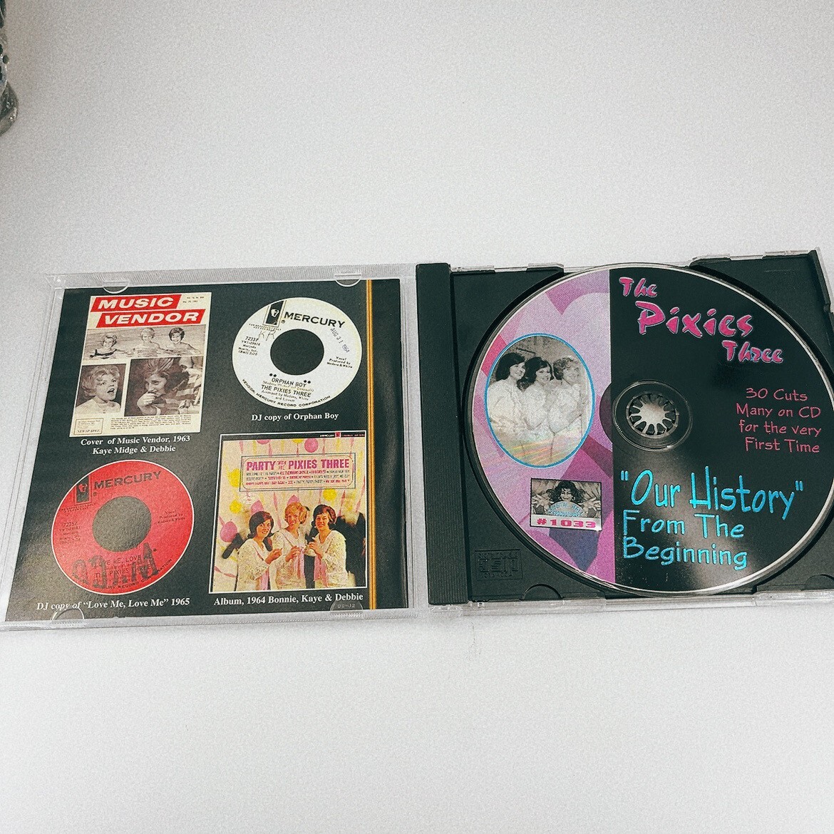 The Pixies Three – Our History [60's Girl Groups Compilation] 10 Unreleased song