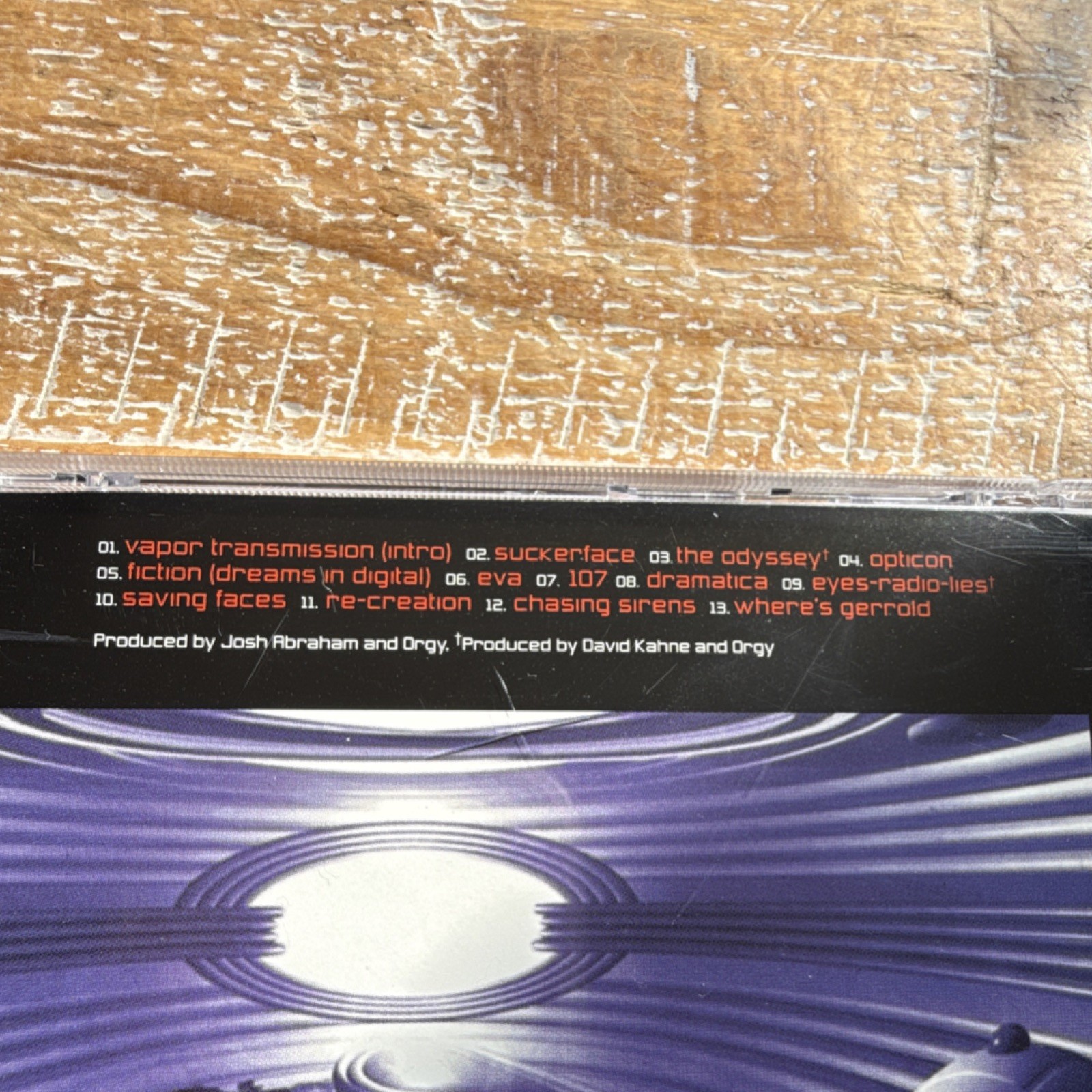 Orgy Vapor Transmission CD Album Rock Reprise Records 2000