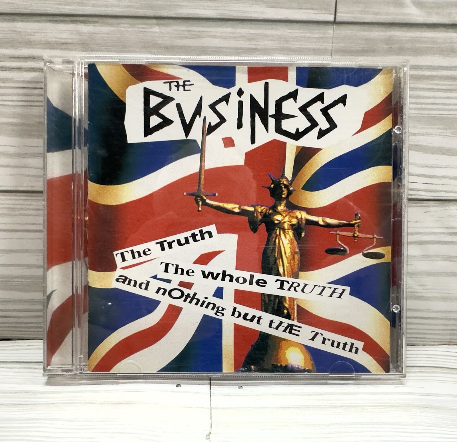 The Business - The Truth The Whole Truth And Nothing But The Truth CD Punk Oi A7