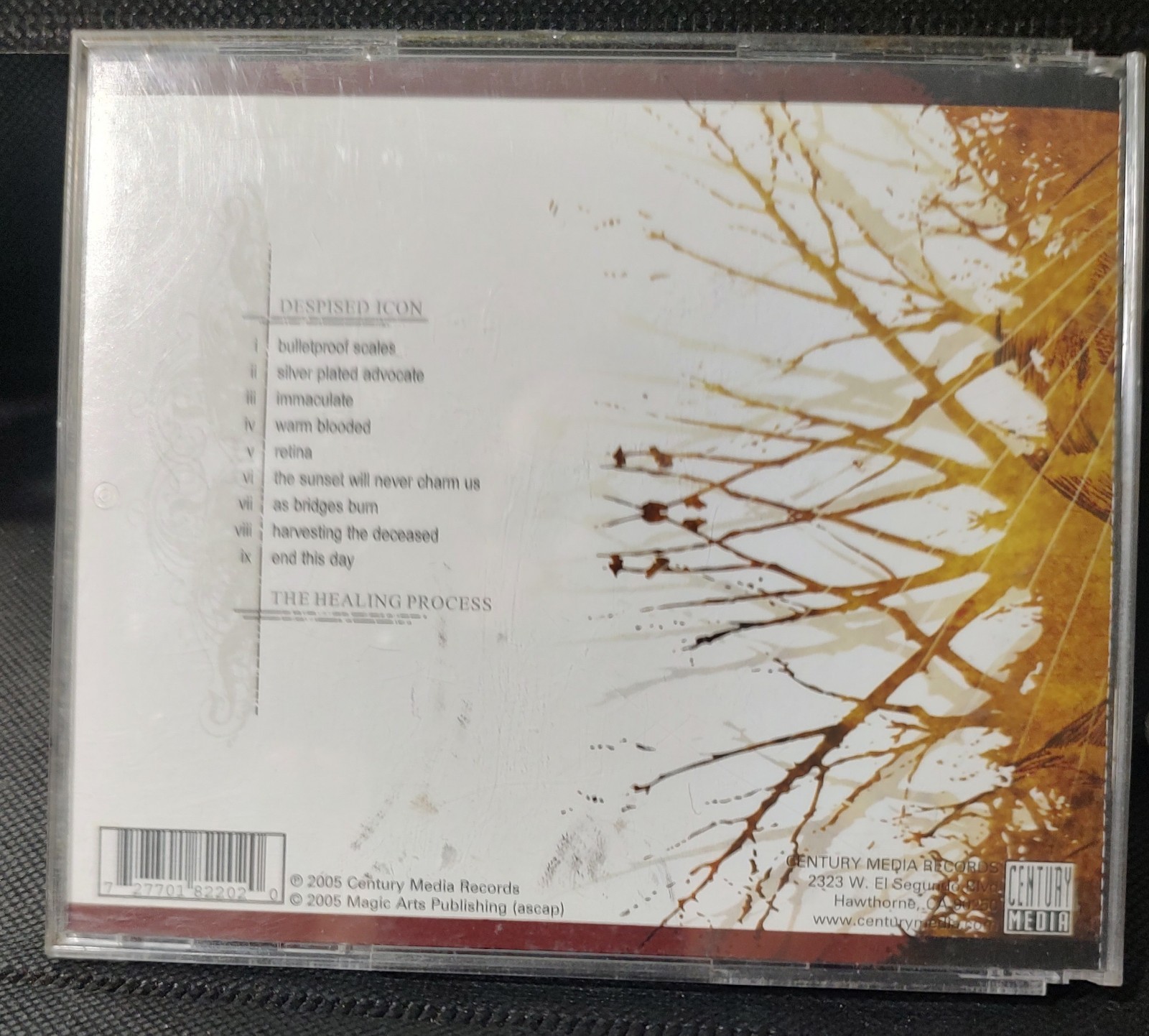 DESPISED ICON, The Healing Process. METAL CD FROM 2005