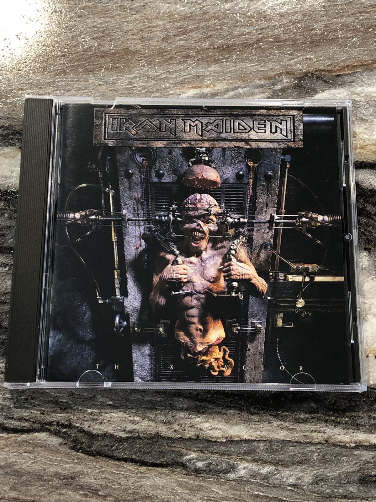 Iron Maiden X Factor 1995 CD CMC First Edition Blaze Bayley Like New