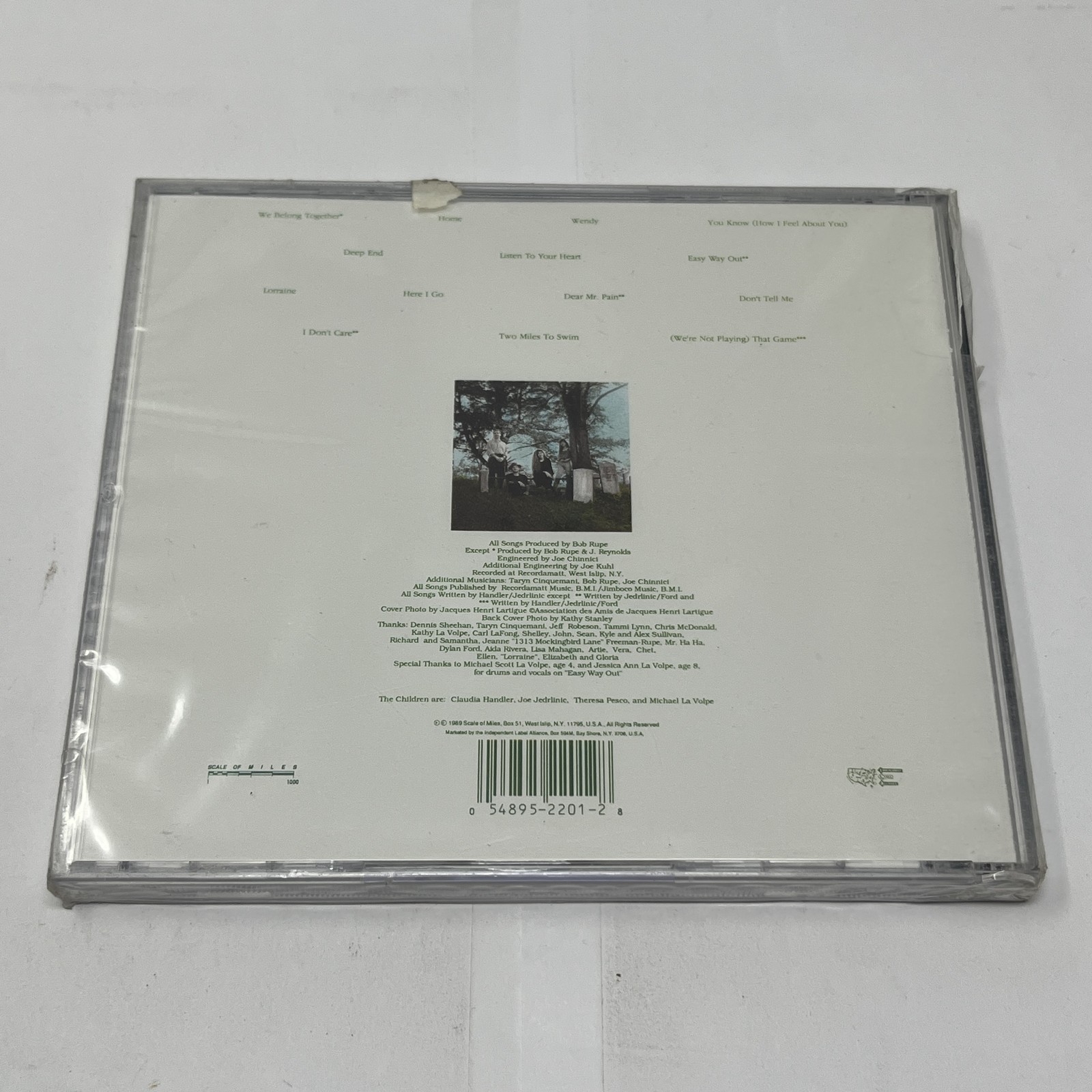 THE CHILDREN Self-Titled CD Album SM-2201-2 Sealed Mint M/M 1990 Scale of Miles