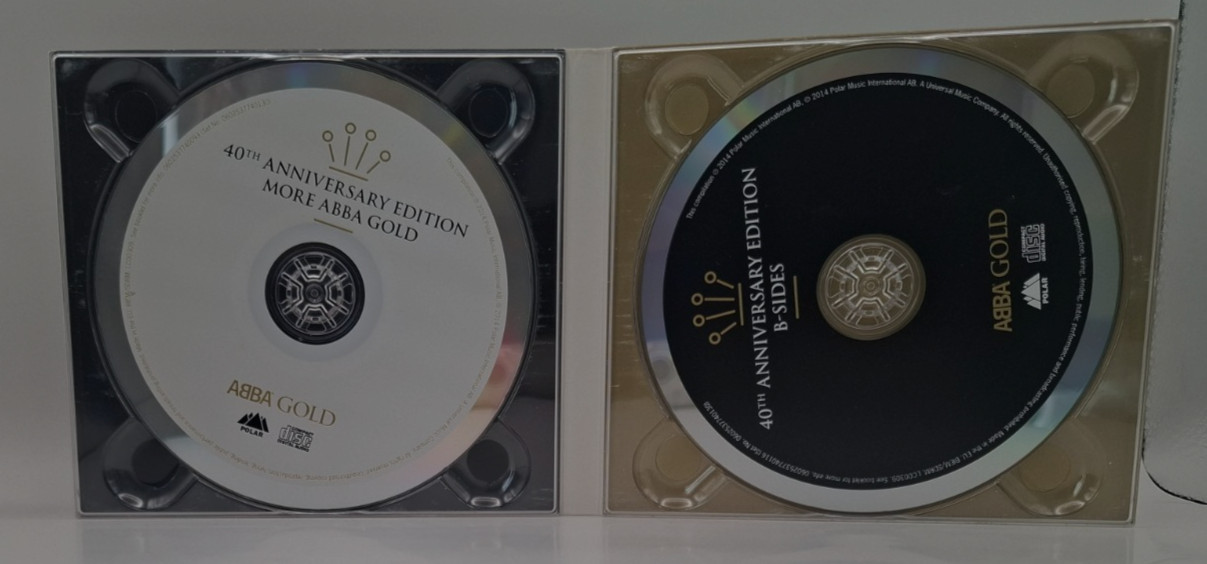 3x CD Disc - ABBA – Gold (Greatest Hits) 40th Anniversary Edition - B1662 SJ8