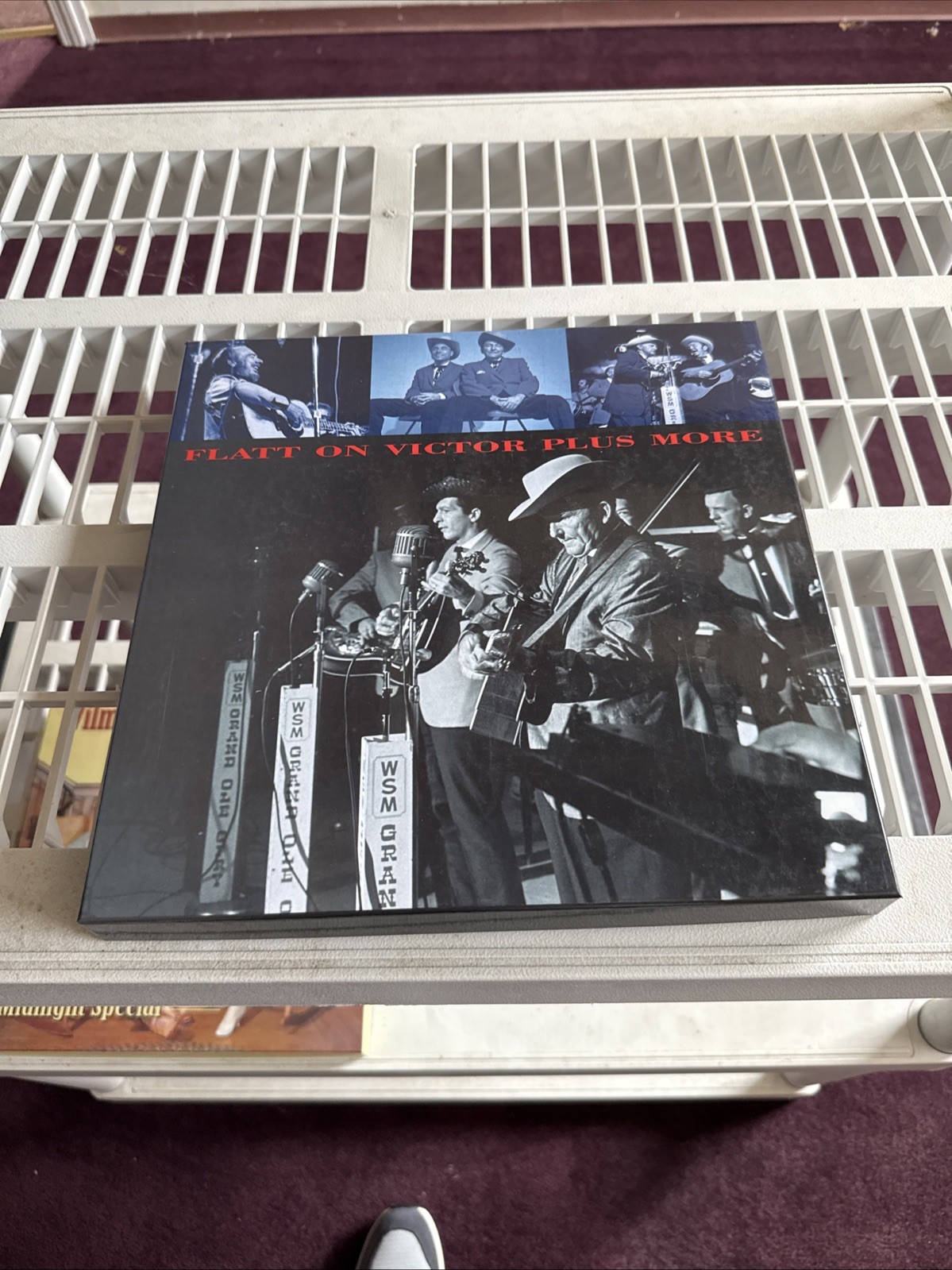 Lester Flatt on Victor Plus More - Deluxe Bear Family 6 CD Box Set & Book